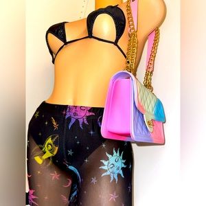 Pants for🌈 festies see-through that make your booty fire& has bottoms included